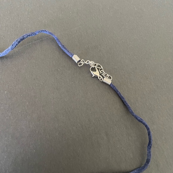 Antique 925 Sterling Silver Pendant with Black Onyx Gemstone - Picture 5 of 5